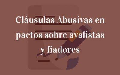 Nueva sentencia anula a avalistas su responsabilidad de pago
